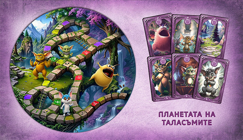 Планетата на таласъмите и съответните карти